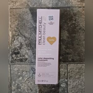Paul Mitchell Clean Beauty Color Depositing Treatment in Vanilla 5.1oz BNIB